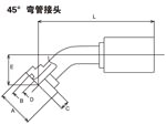 分離法蘭接頭（R1、R2、R3用，標(biāo)準(zhǔn)法蘭）